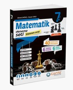 Çanta - 7. sınıf Matematik Kazanım Sıralı Deneme Çanta - 7. sınıf Matematik Kazanım Sıralı Deneme