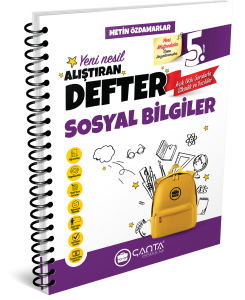 Çanta - 5.Sınıf Defter Alıştıran Sosyal Bilgiler Çanta - 5.Sınıf Defter Alıştıran Sosyal Bilgiler
