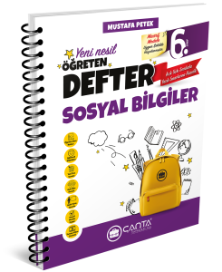 Çanta - 6.Sınıf Defter Öğreten Sosyal Bilgiler Çanta - 6.Sınıf Defter Öğreten Sosyal Bilgiler