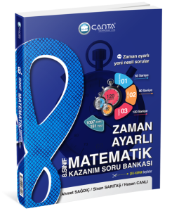 Çanta - 8.Sınıf Matematik Zaman Ayarlı Kazanım Soru Bankası Çanta - 8.Sınıf Matematik Zaman Ayarlı Kazanım Soru Bankası