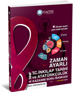 Çanta - 8.Sınıf T.C. İnkılap Tarihi ve Atatürkçülük Zaman Ayarlı Kazanım Soru Bankası Çanta - 8.Sınıf T.C. İnkılap Tarihi ve Atatürkçülük Zaman Ayarlı Kazanım Soru Bankası