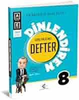 Eker - 8. Sınıf Dinlendiren Defter (E) Eker - 8. Sınıf Dinlendiren Defter (E)