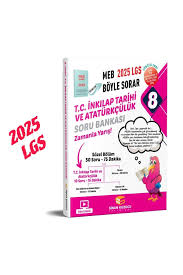 Sinan Kuzucu - 2025/ 8. SINIF LGS T.C. İnkılap Tarihi Soru Bankası