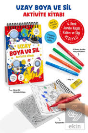 Uzay – Boya Ve Sil Aktivite Kitabı / 3 Yaş +