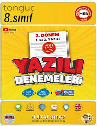 Tonguç - 8. Sınıf Yazılı Notları 2. Dönem 1 ve 2. Yazılı