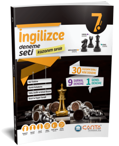 Çanta - 7. sınıf İngilizce Kazanım Sıralı Deneme Çanta - 7. sınıf İngilizce Kazanım Sıralı Deneme