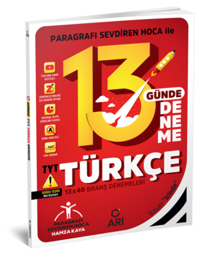 TYT Türkçe 13 Günde Deneme