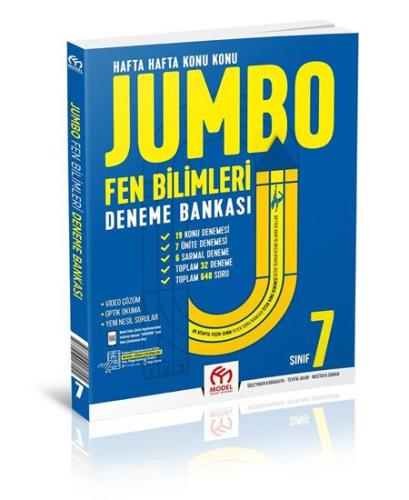 Model - 7.Sınıf JUMBO Fen Bilimleri Deneme