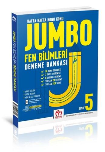 Model - 5.Sınıf JUMBO Fen Bilimleri Deneme