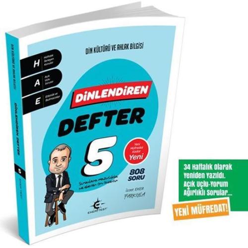 Eker - 5. Sınıf Dinlendiren Defter