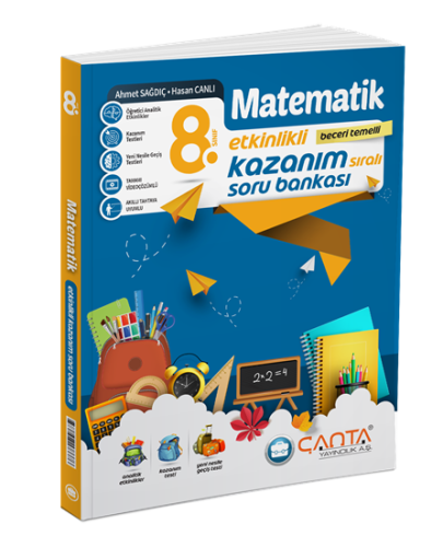 Çanta - 8.Sınıf Kazanım Matematik Soru Bankası