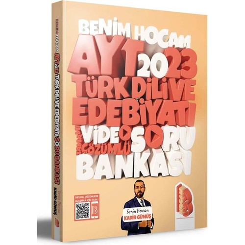 Benim Hocam -2023 Ayt Türk Dili Ve Edebiyatı