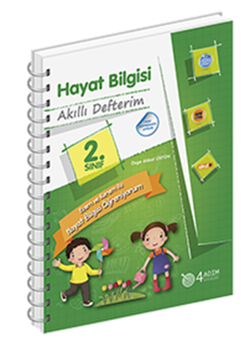 4 Adım - 2. Sınıf Hayat Bilgisi Akıllı Defterim/4 Adım