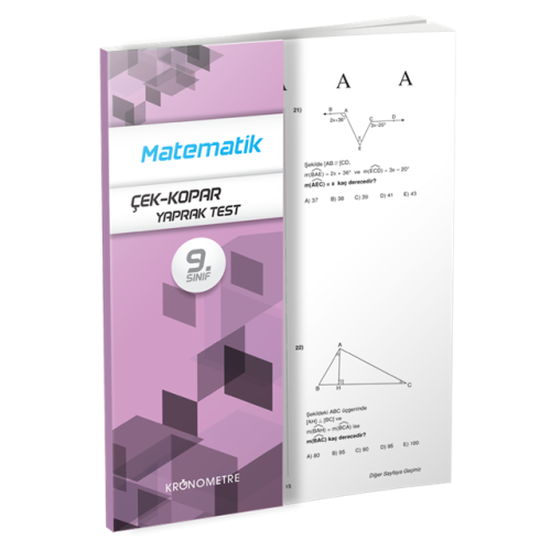 Kronometre - 9. Sınıf Matematik Yaprak Test/Kronometre