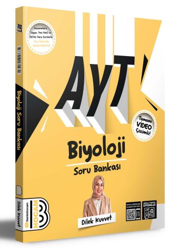 Benim Hocam - 2024 AYT Biyoloji Tamamı Video Çözümlü Soru Bankası