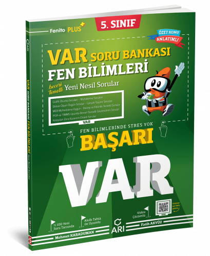 5. Sınıf VAR Fen Bilimleri Yeni Nesil Soru Bankası