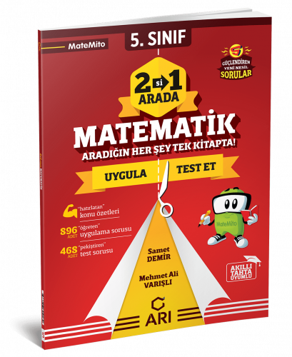 5.Sınıf Matemito 2'si 1 Arada Matematik