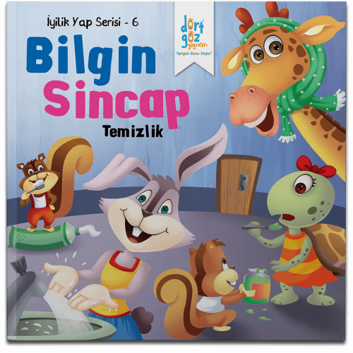 Dörtgöz - İyilik Yap Serisi-Bilgin Sincap-6