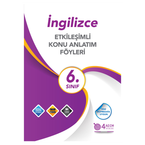 6. Sınıf İngilizce Etkileşimli Konu Anlatım Föyleri