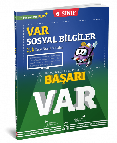 6. Sınıf VAR Sosyal Bilgiler Yeni Nesil Soru Bankası