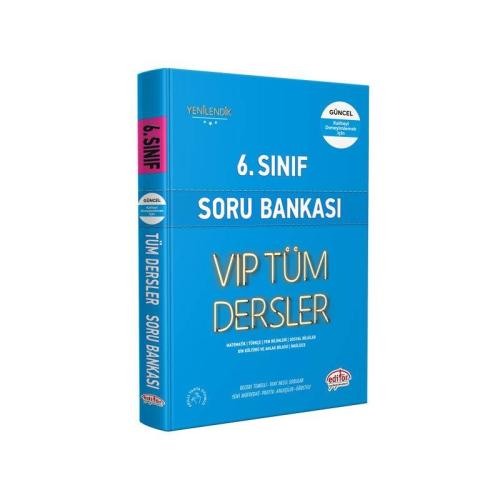 Mağza -6. Sınıf VIP Tüm Dersler Soru Bankası