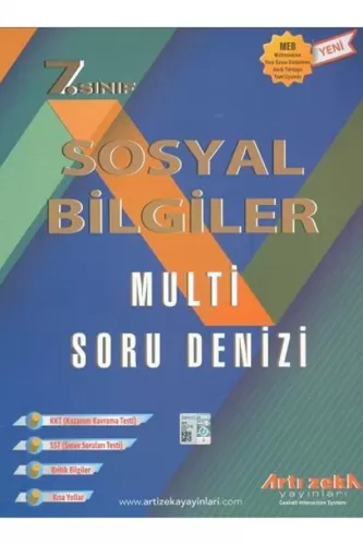 Artı Zeka - 7. Sınıf Sosyal Bilgiler Multi Soru Denizi