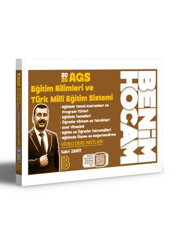 Benim Hocam - 2026 - AGS Eğit Tem ve Türk milli Eğt Sis Ders not - Sab
