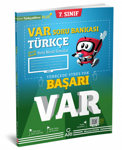 7. Sınıf VAR Türkçe Yeni Nesil Soru Bankası