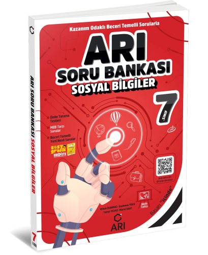 Arı - 7. Sınıf Sosyal Bilgiler Arı Soru Bankası + Grafik Kitabı