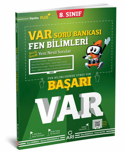 8. Sınıf VAR Fen Bilimleri Yeni Nesil Soru Bankası