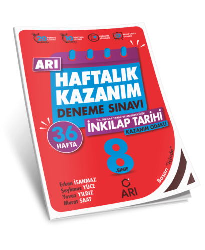 Arı - 8 Sınıf Haftalık Kaz. İnkılap Deneme Sınavı