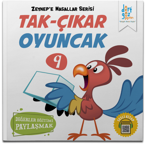 Dörtgöz - Zeynep'E Masallar Serisi Tak Çıkar Oyuncak-9