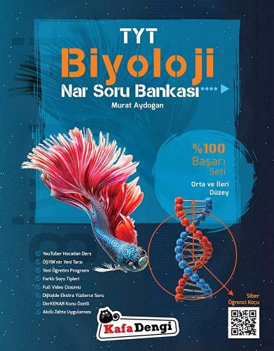 Kafadengi Yayınları Tyt Biyoloji Soru Bankası Yeni