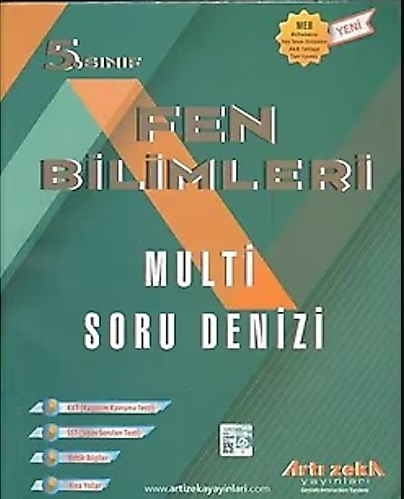 Artı Zeka - 5.sınıf Fen Bilimleri Multi Soru Denizi