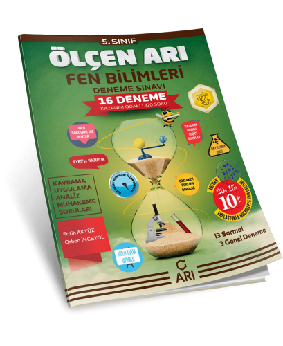 Arı - 5. Sınıf Ölçen Arı Fen Bilimleri Deneme