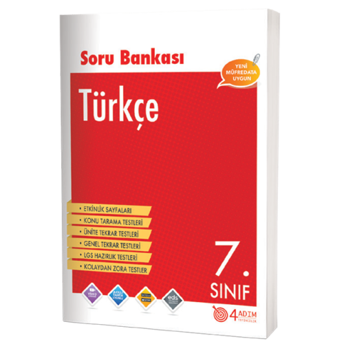 4 Adım - 7. Sınıf Türkçe Soru Bankası/4 Adım