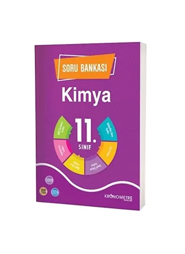 11. Sınıf Kimya Soru Bankası Kronometre Yayınları