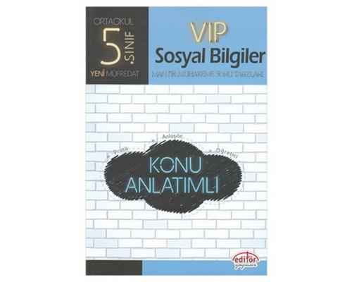 5. Sınıf VIP Sosyal Bilgiler Konu Anlatımlı