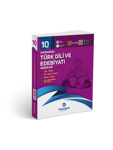 Tsunami -10. Sınıf Kavramsal Edebiyat Dergileri (4 Dergi)