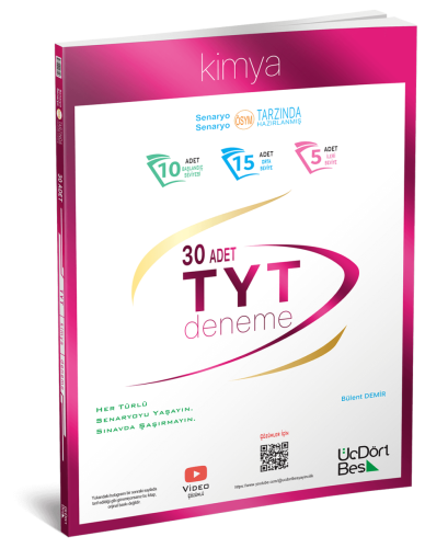 345 - Kimya 30 Tyt Deneme