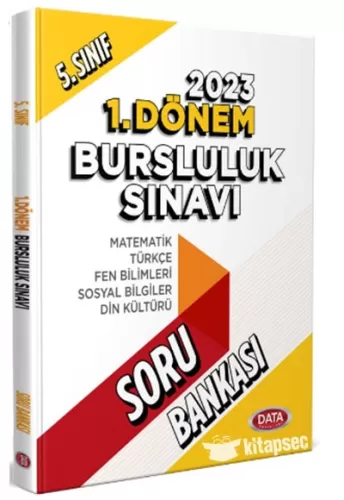 Data - 5.Sınıf 1.Dönem Bursluluk Soru Bankası