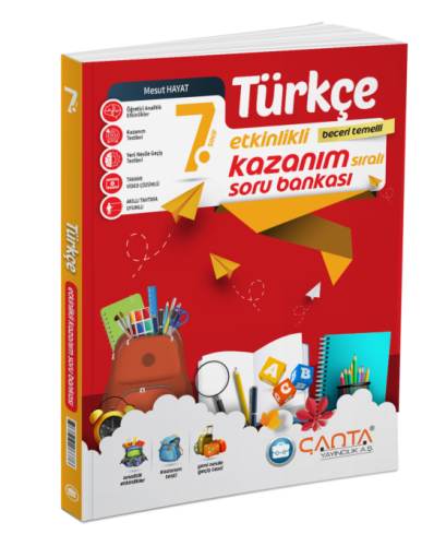 Çanta- 7.Sınıf Etkinlikli Kazanım Türkçe Soru Bankası