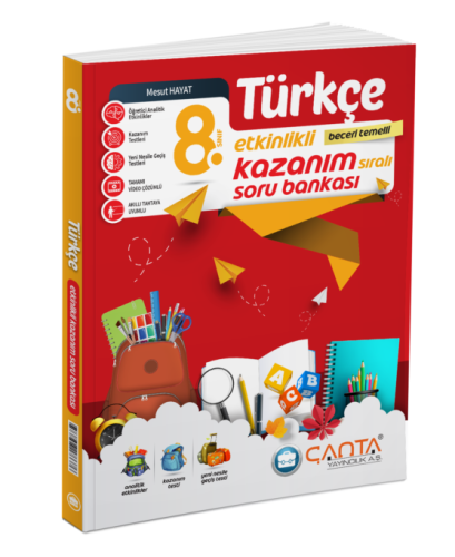 Çanta - 8.Sınıf Etkinlikli Kazanım Türkçe Soru Bankası