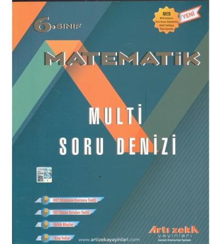 Artı Zeka - 6. Sınıf Matematik Multi Soru Denizi