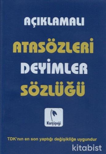 Sözlük -Karçiçeği Deyimler Sözlüğü Plastik Kapak