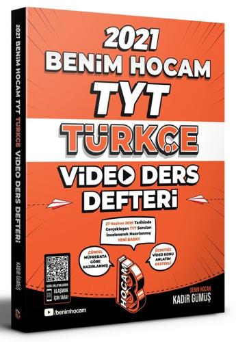 Benim Hocam Tyt Türkçe Video Ders Defteri 2021
