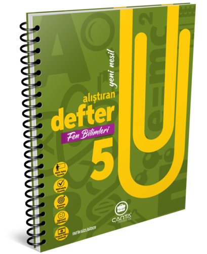 Çanta - 5.Sınıf Defter Alıştıran Fen Bilimleri