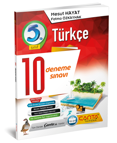Çanta - 5.Sınıf Deneme 10 Türkçe