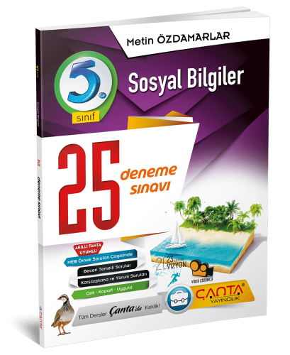 Çanta - 5.Sınıf Deneme 25 Sosyal Bilgileri