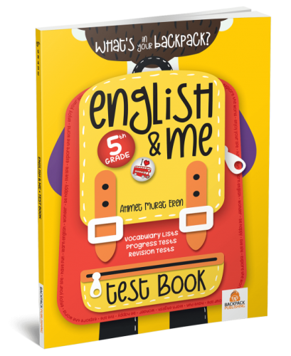 Çanta - 5.Sınıf English & me Test Book